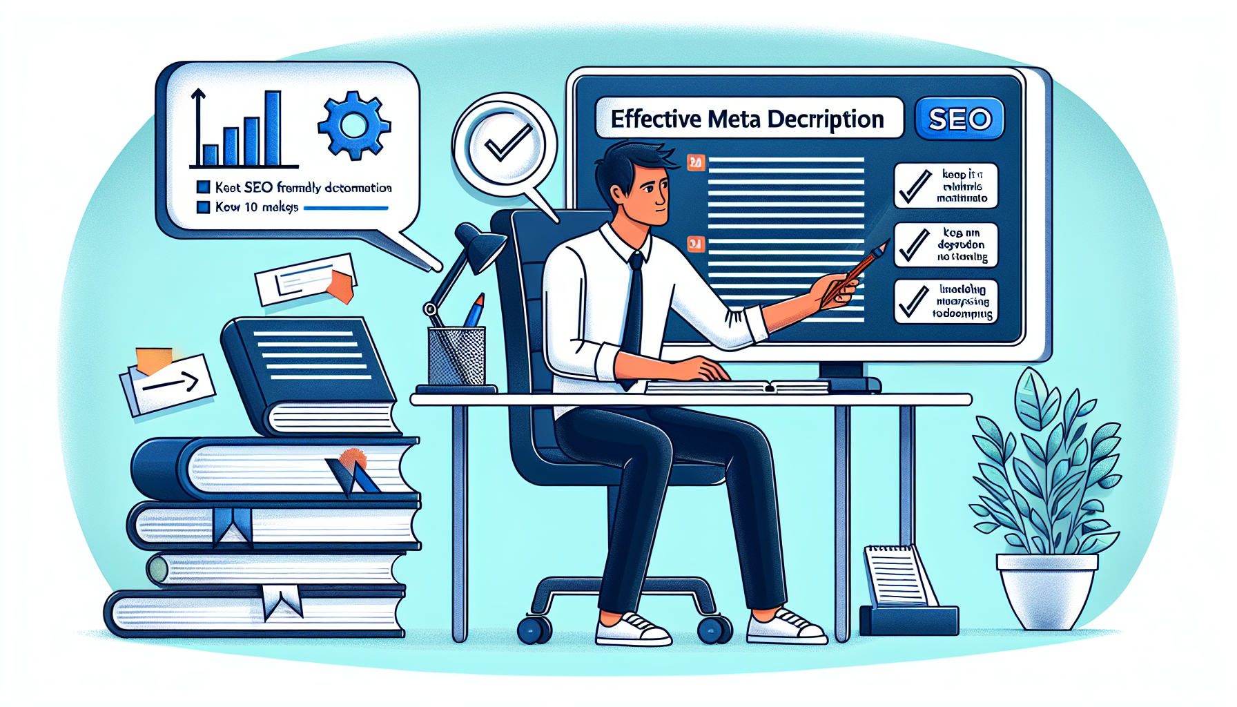 How do I write an effective meta description for SEO?