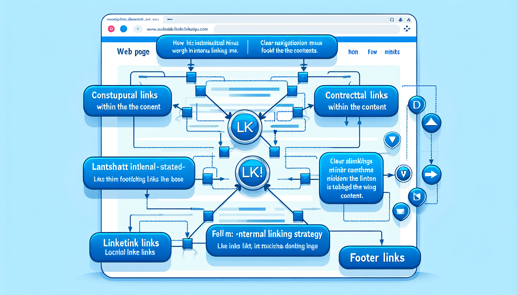 What is the best way to structure internal links?