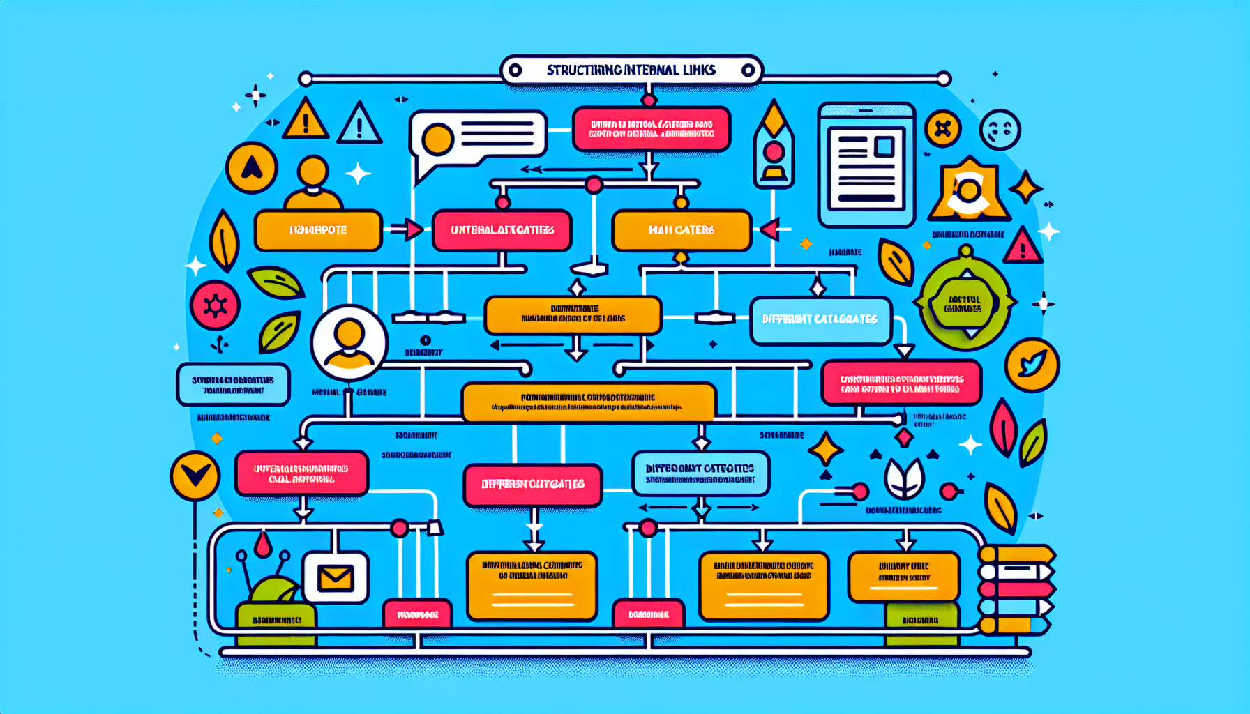 What is the best way to structure internal links?