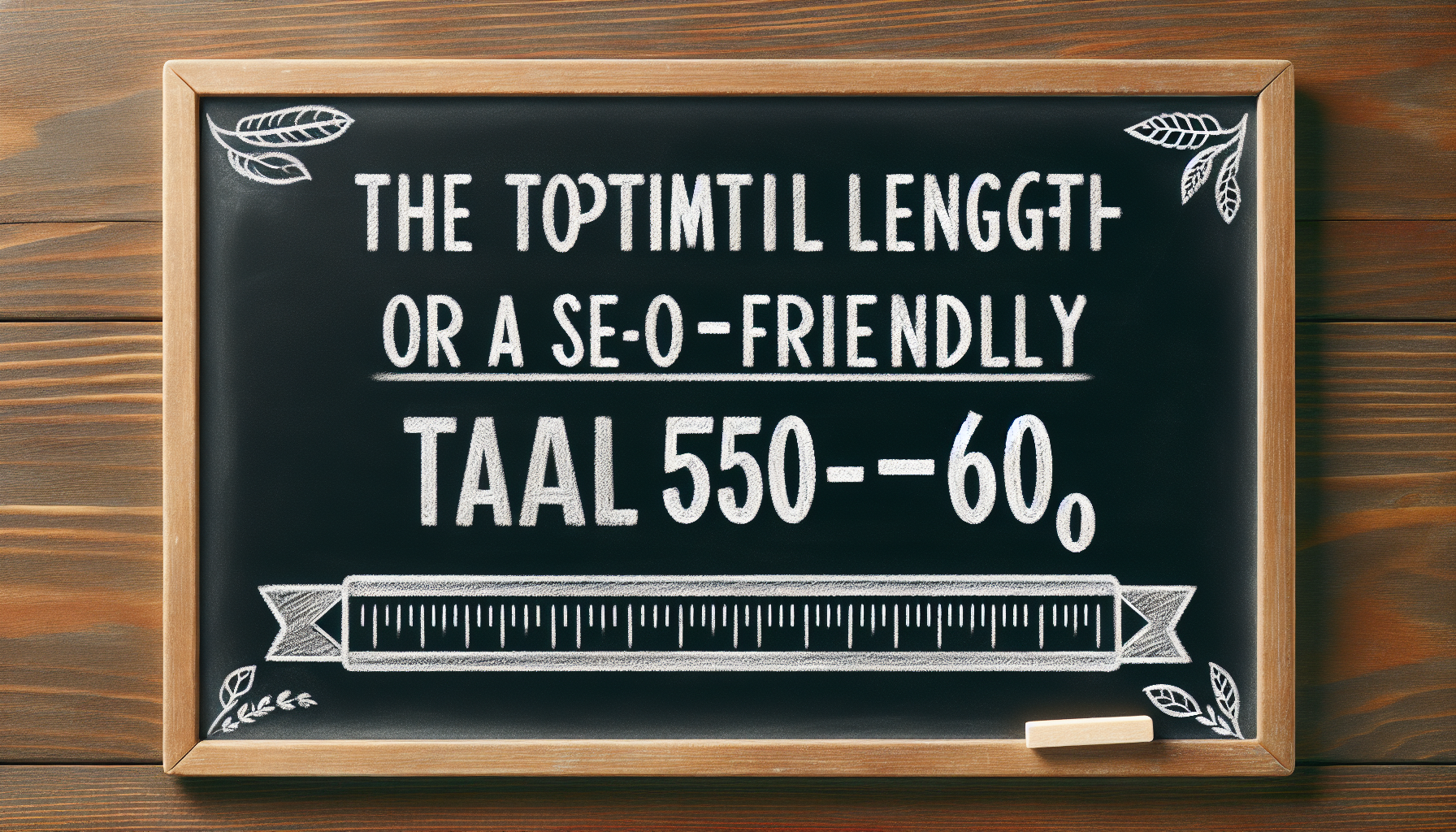 What is the optimal length for an SEO-friendly title tag?